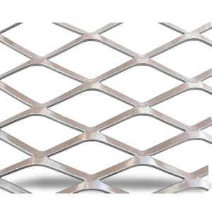 Aluminum Expanded Metal Mesh Thickness 1.5 mm Width 1.22 m Length 6 m