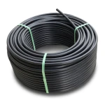 لفة أنابيب HDPE ضغط 12.5 بار PE 100 قطر خارجي 63 مم SDR 11 لون أسود