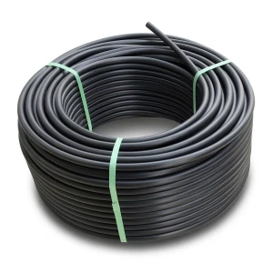 لفة أنابيب HDPE ضغط 12.5 بار PE 100 قطر خارجي 63 مم SDR 11 لون أسود