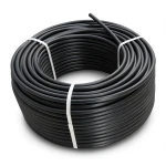 HDPE Plastic Coil Pipe Nominal Pressure 12.5 Bar PE 100 OD 140 mm SDR 11 Black