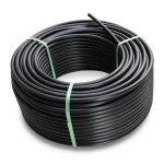 لفة أنابيب HDPE ضغط 15.6 بار PE100 قطر خارجي 16 مم SDR 9 لون أسود