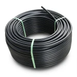 لفة أنابيب HDPE ضغط 15.6 بار PE 100 قطر خارجي 20 مم SDR 9 لون أسود