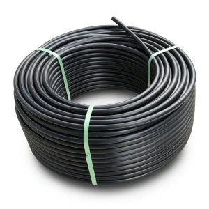 HDPE Plastic Coil Pipe Nominal Pressure 15.6 Bar PE 100 OD 20 mm SDR 9 Black