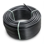 HDPE Plastic Coil Pipe PN 15.6 Bar PE 100 OD 40 mm SDR 9 Black