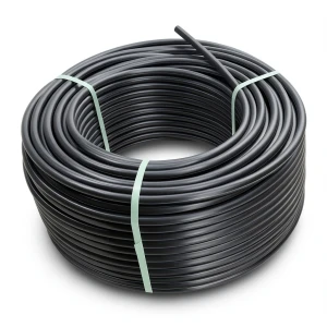 لفة أنابيب بلاستيك HDPE ضغط 15.6 بار PE 100 قطر خارجي 40 مم SDR 9 لون أسود