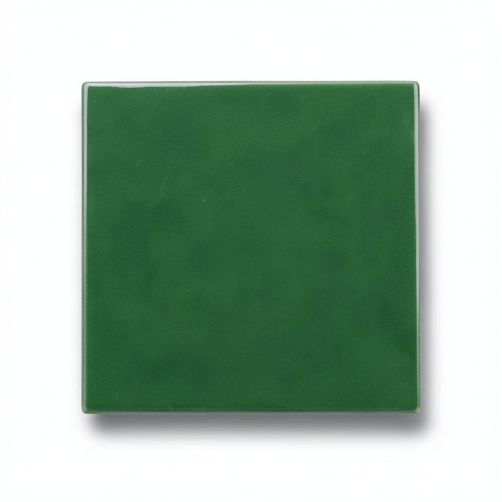 Ceramic Floor Tile 33x50 cm Green Rectangular