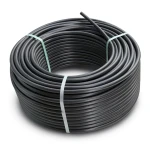 HDPE Plastic Coil Pipe Nominal Pressure 19.2 Bar PE 100 OD 16 mm SDR 7.4 Black