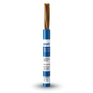 CU/PVC Stranded Copper Wire 150mm2 Conductor, 450/750V, Blue Color | Jeddah Cables Company