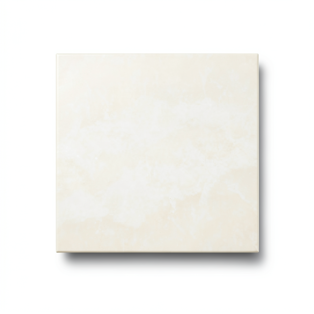 بلاط ارضيات سيراميك مقاس 33×33 سم، مربع، لون كريمى