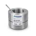 14 AWG 1C Stranded Tinned Copper Wire, 1000V, PVC Insulation +105°C Gray, 2500ft | Asharqiyah Cables Company for Industry