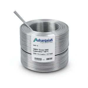 14 AWG 1C Stranded Tinned Copper Wire, 1000V, PVC Insulation +105°C Gray, 2500ft | Asharqiyah Cables Company for Industry