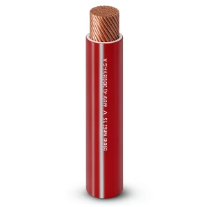 سلك نحاس مرن معزول PVC مقاس 16 mm2، 450/750 فولت، لون أحمر | شركة الفنار