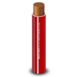 PVC Insulation Flexible Copper Wire 6mm2, 450/750V, Red | Al Fanar