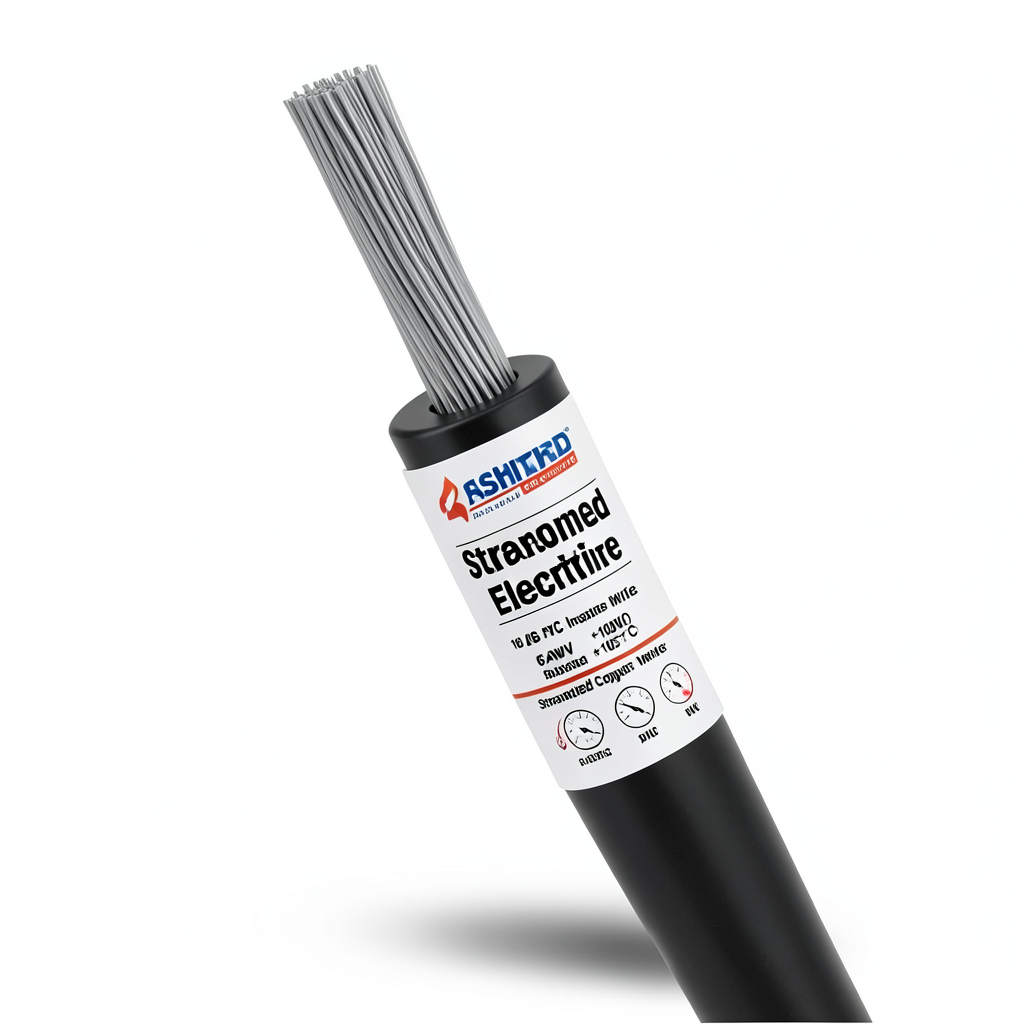 16 AWG Stranded Tinned Copper Electric Wire, 600V, PVC Insulated (+105°C) Black | Asharqiyah Cables Company for Industry