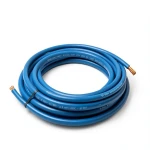 كابل نحاس مجدول أحادي النواة معزول PVC 70º شركة الفنار مقاس 2.5 مم² 450/750 فولت طول 300 قدم أزرق | شركة الفنار