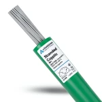 16 AWG Stranded Tinned Copper Wire 600V PVC Insulation +105°C Green | Asharqiyah Cables Company for Industry