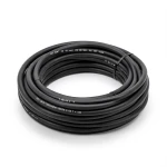 كابل نحاس مجدول احادى النواة معزول PVC 70º 4 مم² 450/750 فولت 300 قدم اسود | شركة الفنار