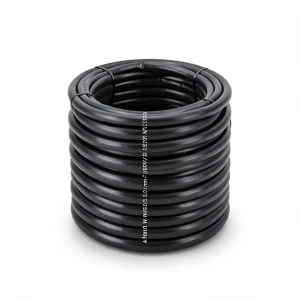 Single Core Stranded Copper Cable PVC 70ºC Insulation 4 mm² 450/750 Volt 300 Feet Black | Al Fanar