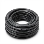 سلك نحاس مجدول مقاوم للحراره احادى النواة معزول PVC 90º 1.5 مم² 450/750 فولت 300 قدم اسود | شركة الفنار