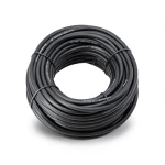 سلك نحاس مجدول مقاوم للحراره احادى النواة معزول PVC 90º 2.5 مم² 450/750 فولت 300 قدم اسود | شركة الفنار