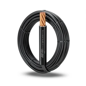 Heat Resistant Single Core Stranded Copper Cable PVC 90 ºC Insulation 1.5 mm² 450/750 Volt 300 Feet Black | Al Fanar