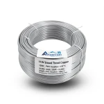 سلك مفرد نحاس مجدول 14 AWG مطلي قصدير، 1000 فولت، عزل PVC +105°C، رمادي، 2500 قدم | شركة كابلات الشرقية للصناعة
