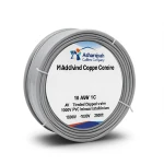 سلك مفرد نحاس مجدول 10 AWG مطلي قصدير 1000 فولت معزول PVC (+105°C) رمادي، 2500 قدم | شركة كابلات الشرقية للصناعة