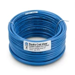 Flexible Single Wire 0.5mm² 300/500V Copper Conductor PVC Insulated Blue | Riyadh Cables Group