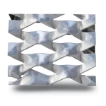 Hot Rolled Expanded Metal Wiremesh 5.8 mm Thickness, 2.44×7 m Memari Form