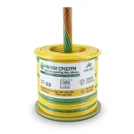 Flexible Copper Earthing Wire 95mm2 450/750V Yellow/Green | Jeddah Cables Company