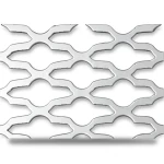 Hot Rolled Expanded Metal 2.3 mm Thickness, 1.22 M Width, 1 M Length, Mozakhraf Design