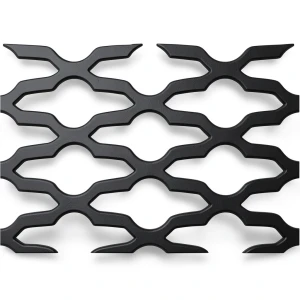 Hot Rolled Expanded Mesh Mozakhraf Shape Wire Diameter 2 mm Width 1.22 M Length 3 M