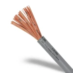 سلك نحاس شعر 0.5 mm 300/500 فولت عزل PVC، لون رمادي | مجموعة كابلات الرياض