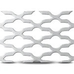 Hot Rolled Expanded Metal 2.3 mm Thickness, 1.22 M Width, 1 M Length, Mozakhraf Design