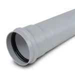 UPVC Pipes PN 6 Bar Class 3, Size 75 mm, Thickness 2.2 mm, Grey Color