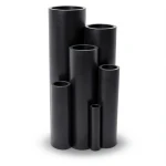 HDPE Pipe Pressure 16 Bar PE 100 Size 450 mm Thickness 50.3 mm Black