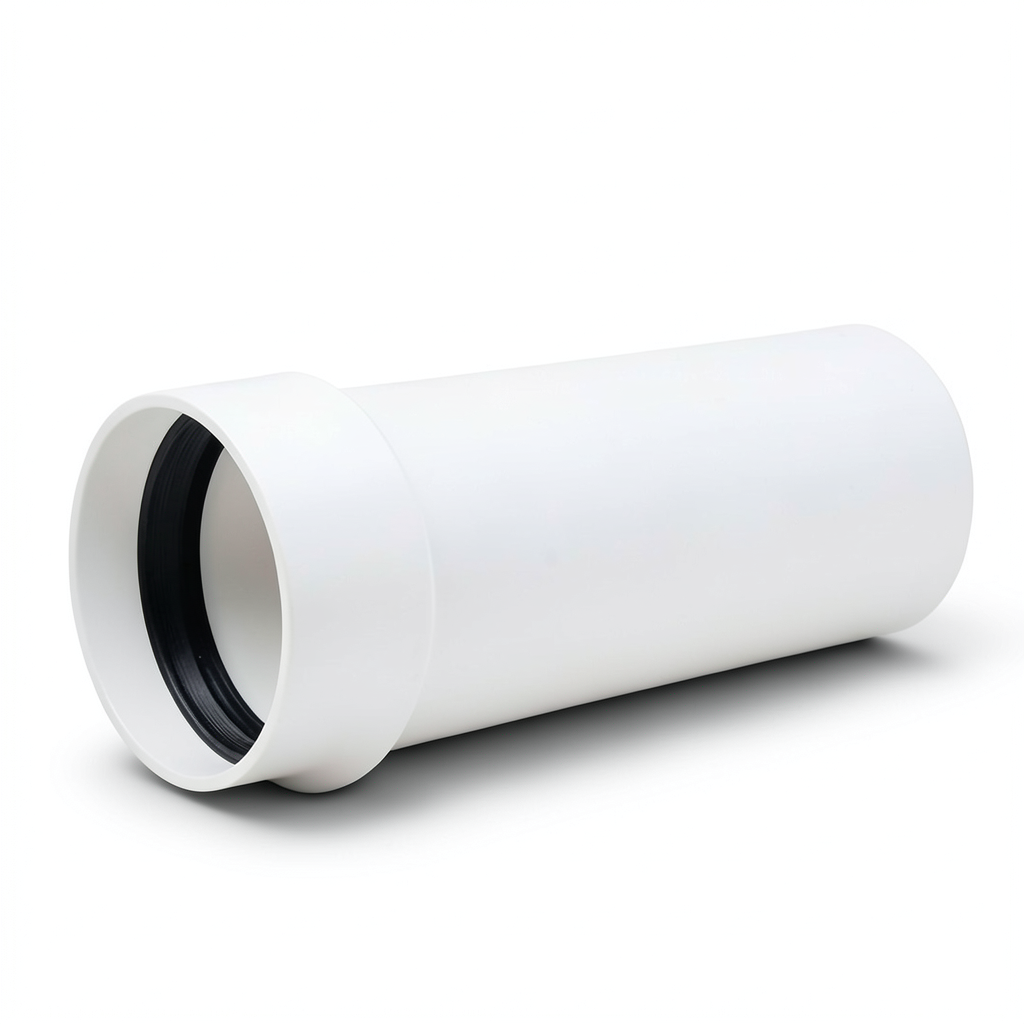 UPVC Plastic Pipe PN 16 Bar Class 5, 20 mm Size, 1.5 mm Thickness, White