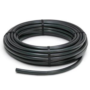 High Density Polyethylene Coil Pipe Pressure 16 Bar PE 100 Size 32 mm Thickness 3.6 mm Black