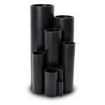 أنابيب HDPE ضغط 4 بار PE 100 مقاس 110 مم سمك 3.1 مم لون أسود