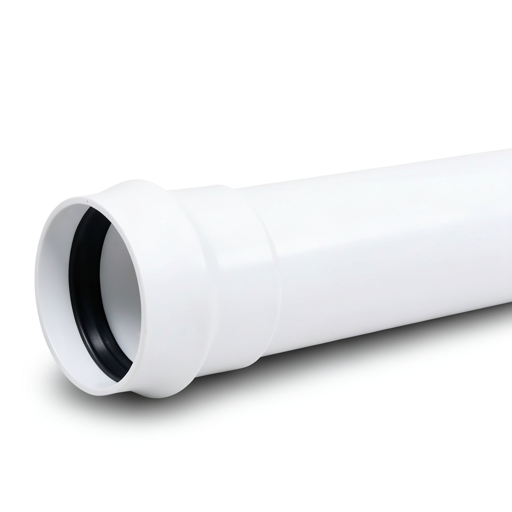Plastic Pipes 16-Bar Pressure 32 mm Size 2.4 mm Thickness White
