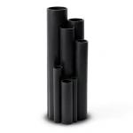 مواسير HDPE ضغط 4 بار PE 100 قطر خارجي 125 ملم سمك 3.6 ملم لون اسود