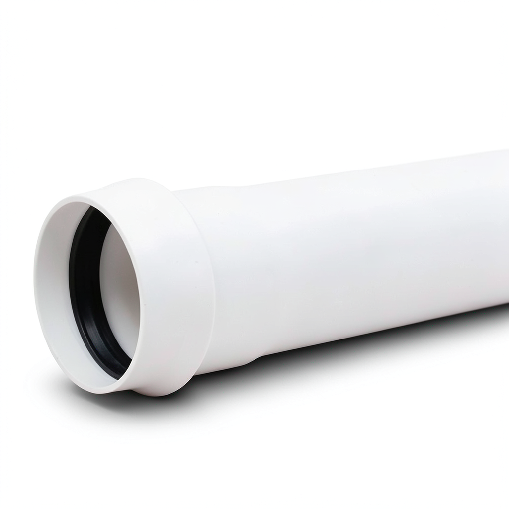 UPVC Pipe Thickness 21.5 mm Size 450 mm White Class 4 PN 10 Bar