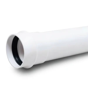 مواسير UPVC كلاس 4 ضغط 10 بار، سماكة 23.9 مم، مقاس 500 مم، لون ابيض
