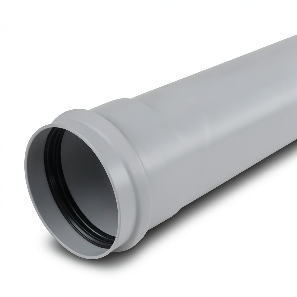 أنابيب UPVC ضغط 2 بار كلاس 1، مقاس 315 مم، سماكة 2.5 مم، لون رمادي