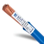 سلك مفرد نحاس شعر 0.5 مم2 300/500 فولت، عزل PVC، أزرق | مجموعة كابلات الرياض