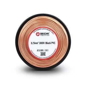 0.75mm Flexible Copper Electric Wire 300/500 Volts Black | Riyadh Cables Group