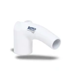 كوع UPVC طويل نصف قطر زاوية 11.25° قطر خارجي 50 مم لون أبيض | سابكو