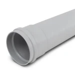 UPVC Pipe PN 2 Bar Class 1, Size 160 mm, Thickness 1.8 mm, Gray Color