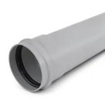 UPVC Pipes PN 2 Bar Class 1, Size 225 mm, Thickness 1.8 mm, Gray Color