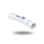 كوع UPVC طويل نصف قطر 110 مم قطر خارجي لون أبيض | سابكو